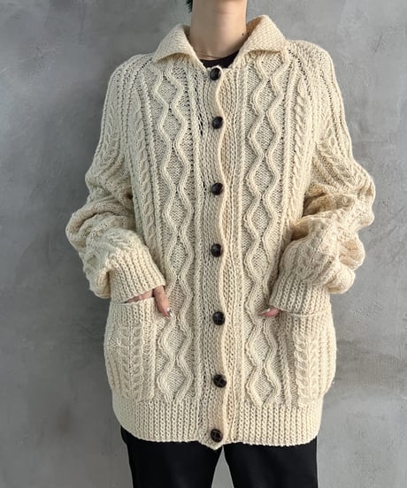 Fisherman Collar Cardigan IV