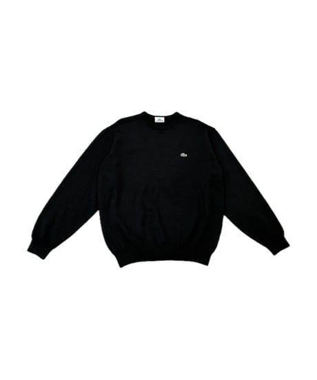 LACOSTE Crew Neck Knit BK