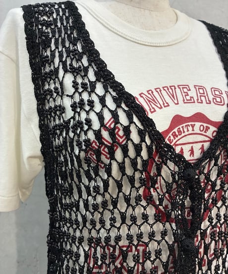 Crochet Beads Vest BK