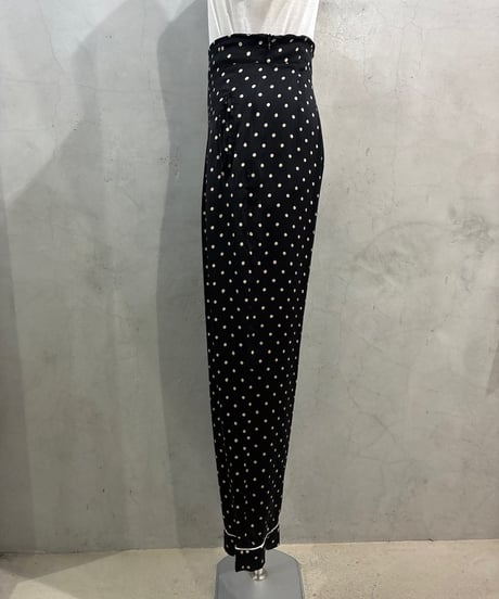 GANNI Polka Dot Pajama Pants BKWH
