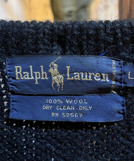 Ralph Lauren Crew Neck Knit Dress BK