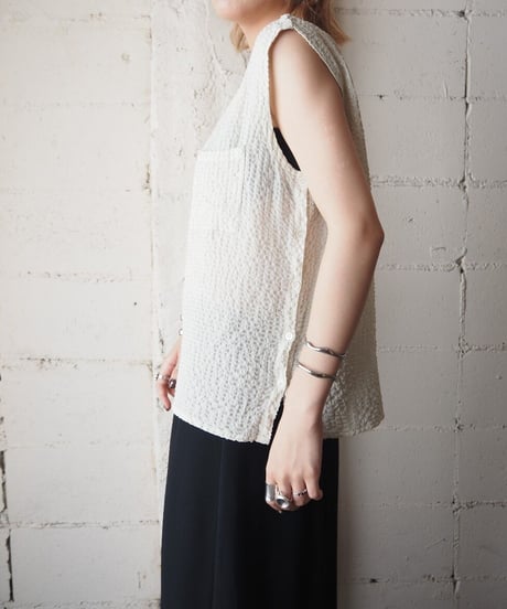 Guy Laroche Side Button Sleeveless Cutsewn IV