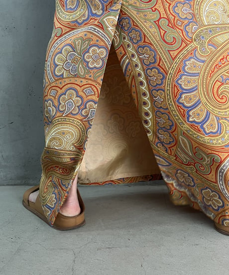 Paisley Pattern Psychedelic Tight Skirt BEOR