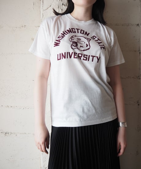 Washington State University Cougars T-Shirt WH BUR