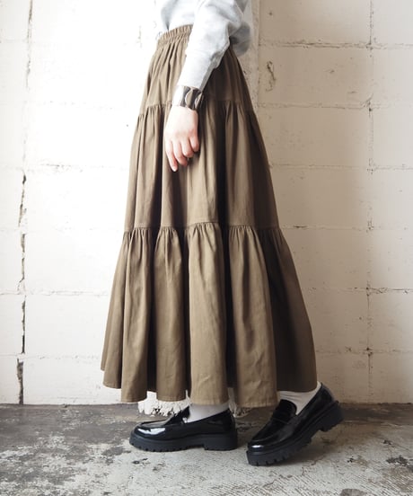 Tiered Easy Skirt KA