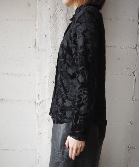 Opal Finishing Velour Shirt BK