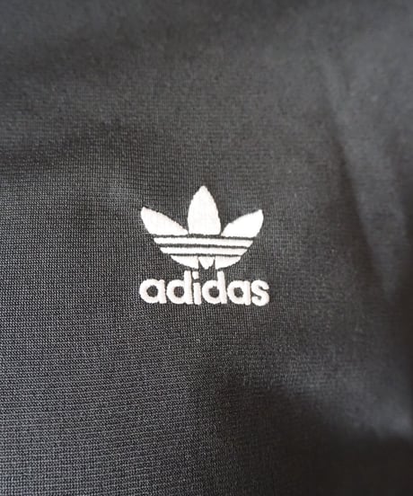 adidas Stand Collar Track Jacket BK WH