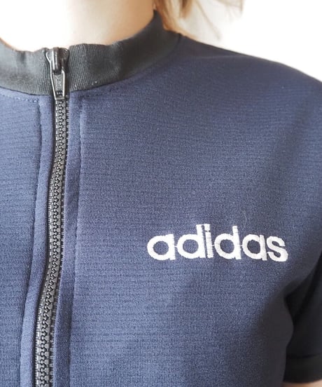 adidas Zip Up S/S Tops BK