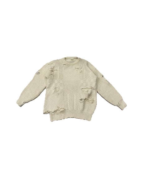 Remake Crashed Fisherman Knit IV