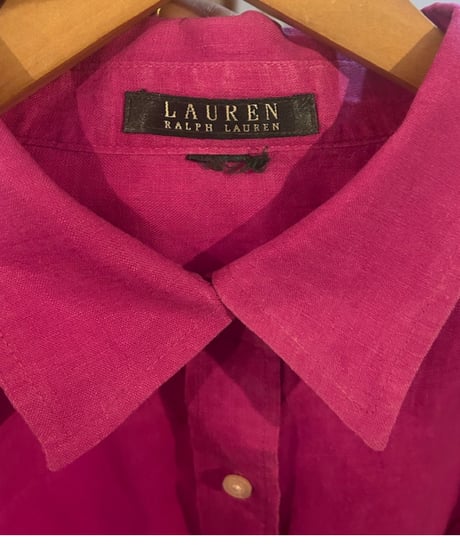 LAUREN Linen Big Shirt PL
