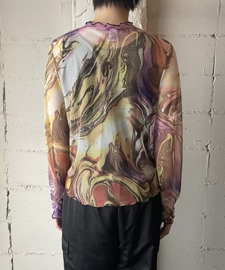Marble Pattern Mellow Cutsewn PI