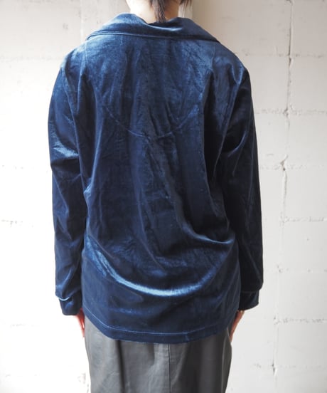 LAUREN Ralph Lauren Velour Pajama Shirt BL
