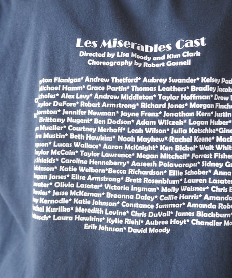 Les Miserables Brentwood High School Tee NV