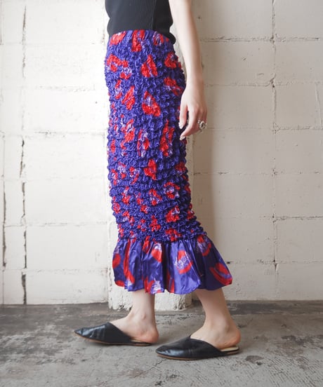 Hat Pattern Popcorn Skirt PURRE