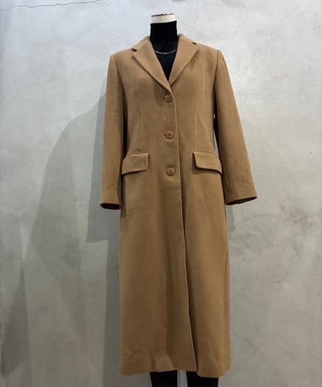 BURBERRY Wool × Angora Chester Coat BR