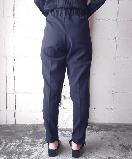 Zip Up Track Pants BKGN