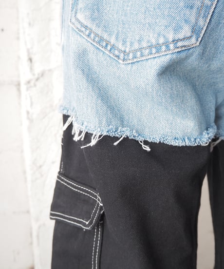 REMAKE Levi's×Cargo Docking Pants LBLBK