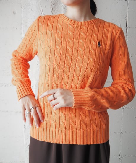 Ralph Lauren Cable Cotton Knit OR
