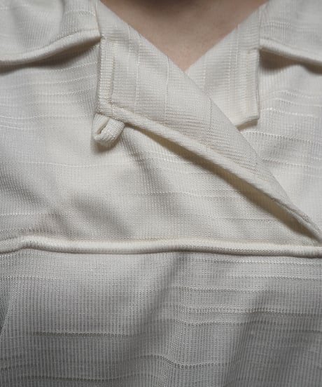 Open Collar Pullover Tops IV