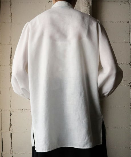 Linen Pleated Blouse IV