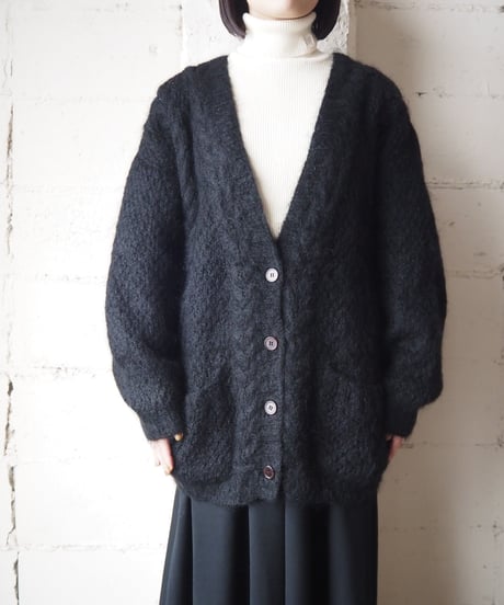 Mohair Cardigan BK