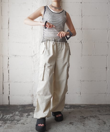 Beads Crochet Fringe Vest BKSV