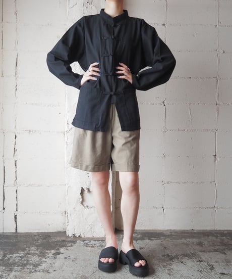 China Shirt Jacket BK