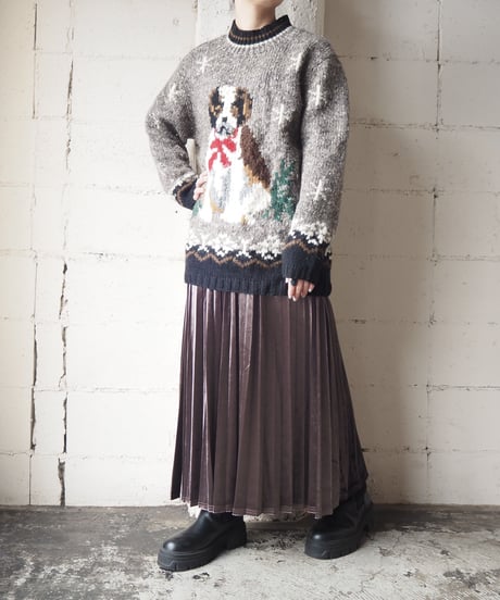 Saint Bernard Pattern Sweater BR