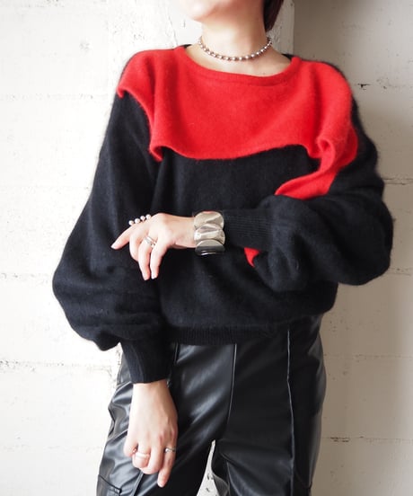 ESCADA Bicolor Angola Mix Knit REBK