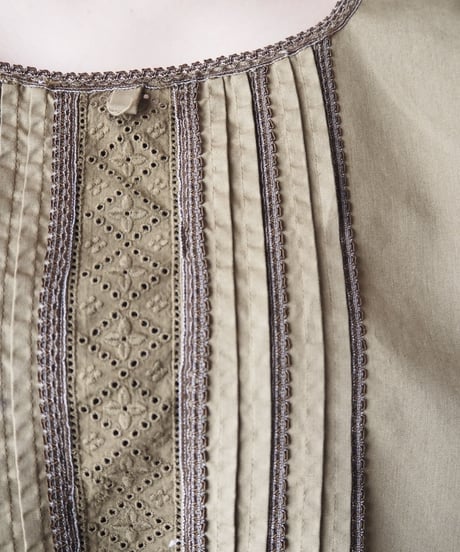 Tyrolean Cutwork Lace Blouse KA