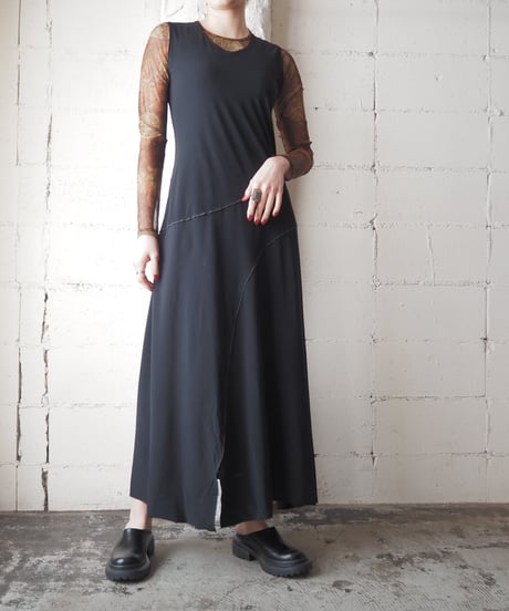 MARITHÉ FRANÇOIS GIRBAUD Sleeveless Design Dress BK