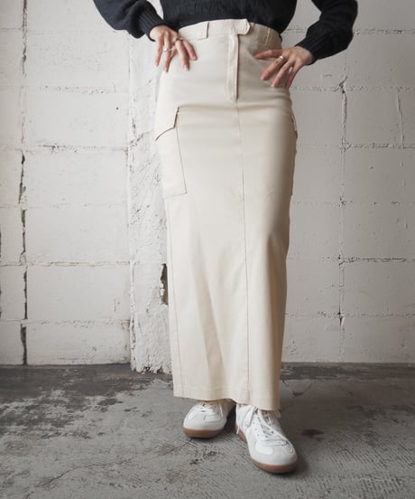 Tight Long Cargo Skirt LBE