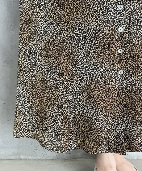 Peekaboo Leopard N/S Dress BR