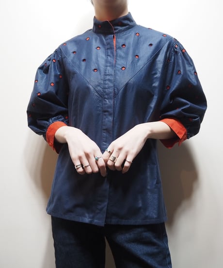 Louis Feraud Puff Sleeve Blouse NV