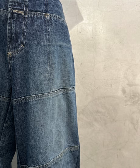MARITHÉ FRANÇOIS GIRBAUD Switching Design Denim Pants (W35) BL