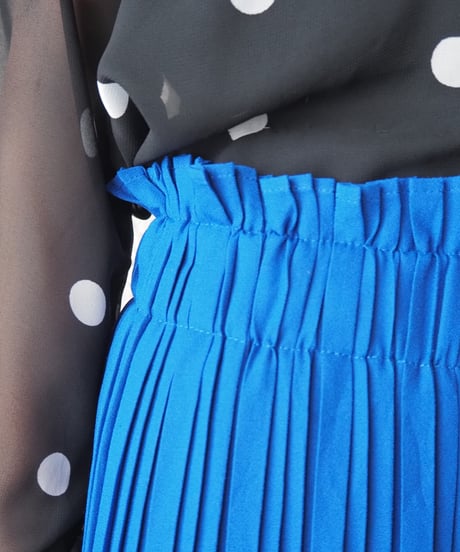 Easy Pleated Wide Pants BL