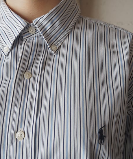 Ralph Lauren Stripe Shirt BLWH