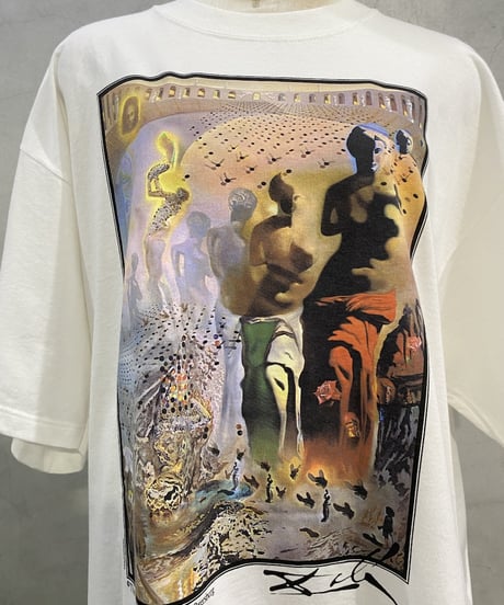 1990's Dead Stock USA Salvador Dali Tee　幻覚剤的闘牛士