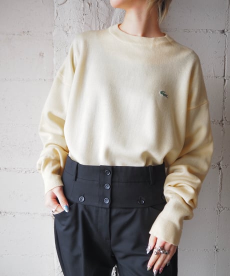 LACOSTE Crew Neck Knit YE
