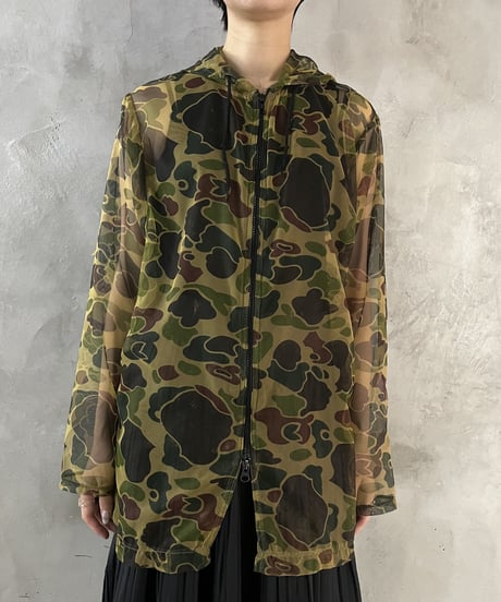 Double Zip Camouflage Parka KABR