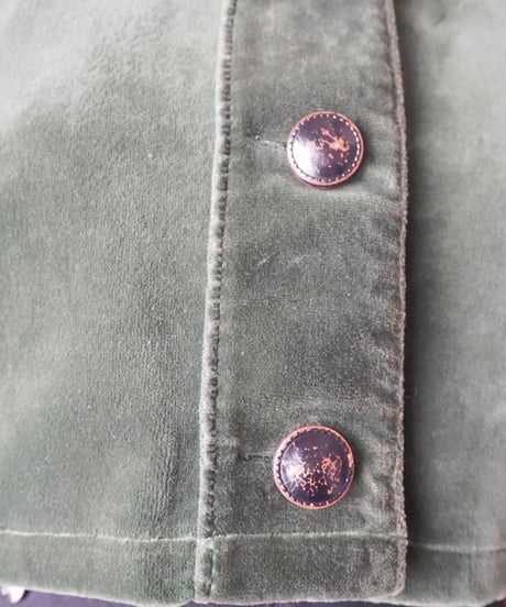 Handmade Bicolor Velour Jacket GN