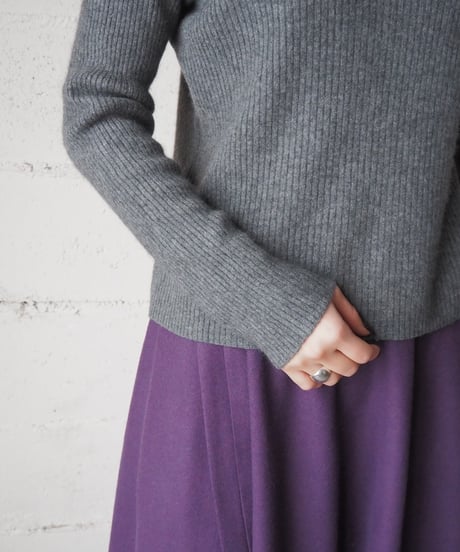 Cashmere Turtle Neck Knit GR