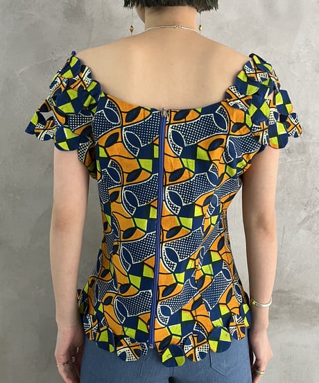 African Batik Blouse BLOR