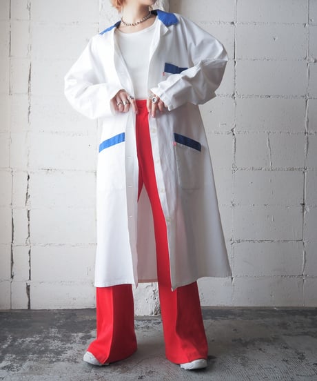 France Bicolor Work Coat WHBL