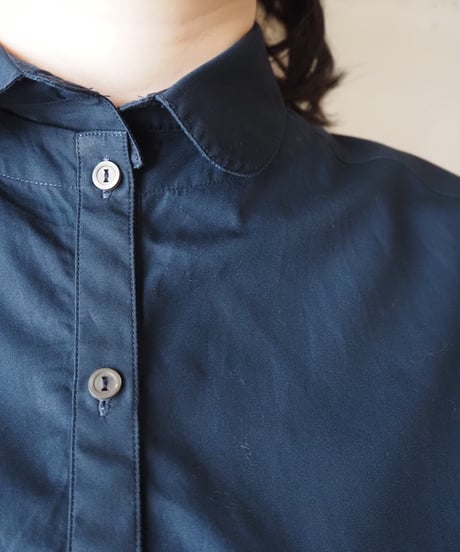 KENZO Removable Collar Puff Sleeve Blouse NV