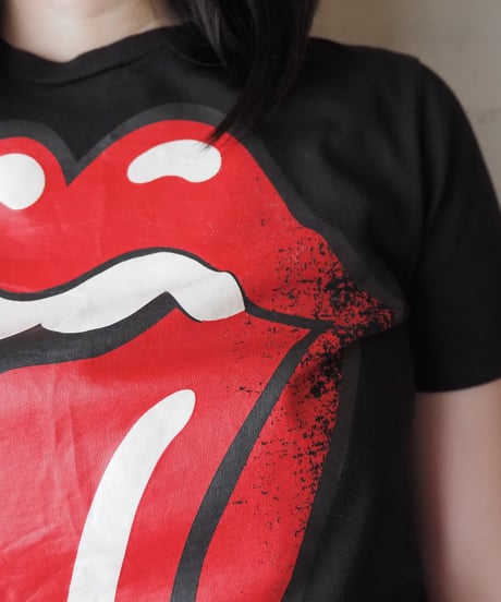 COMME des GARÇONS HOMME PLUS Rolling Stones Print Tee BK