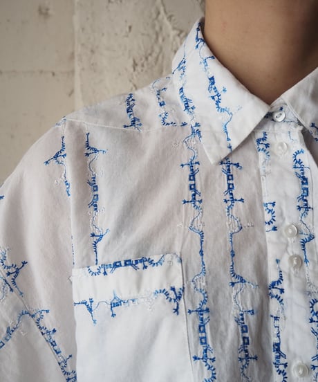 Embroidery Short Design Shirt WHBL