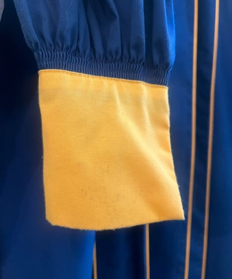 Bicolor Volume Sleeve Dress NVYE