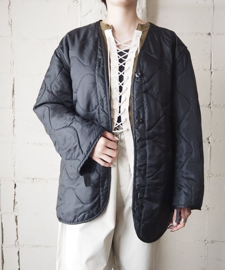 Military Quilted Liner Jacket BK