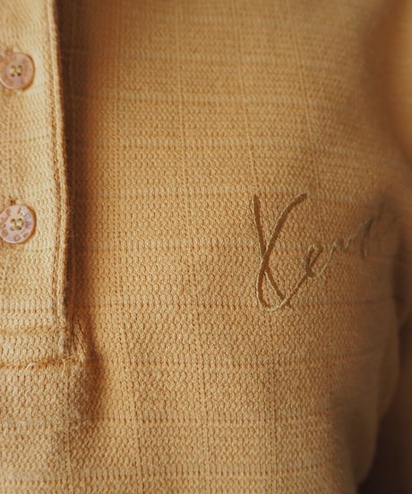 KENZO Pattern Collar Polo OR